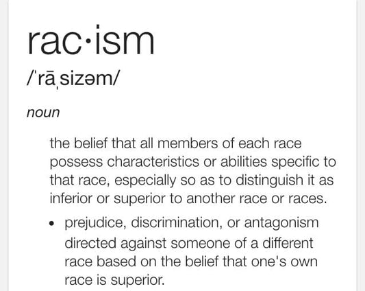 RACISM: AMMA JO's Personal Statement