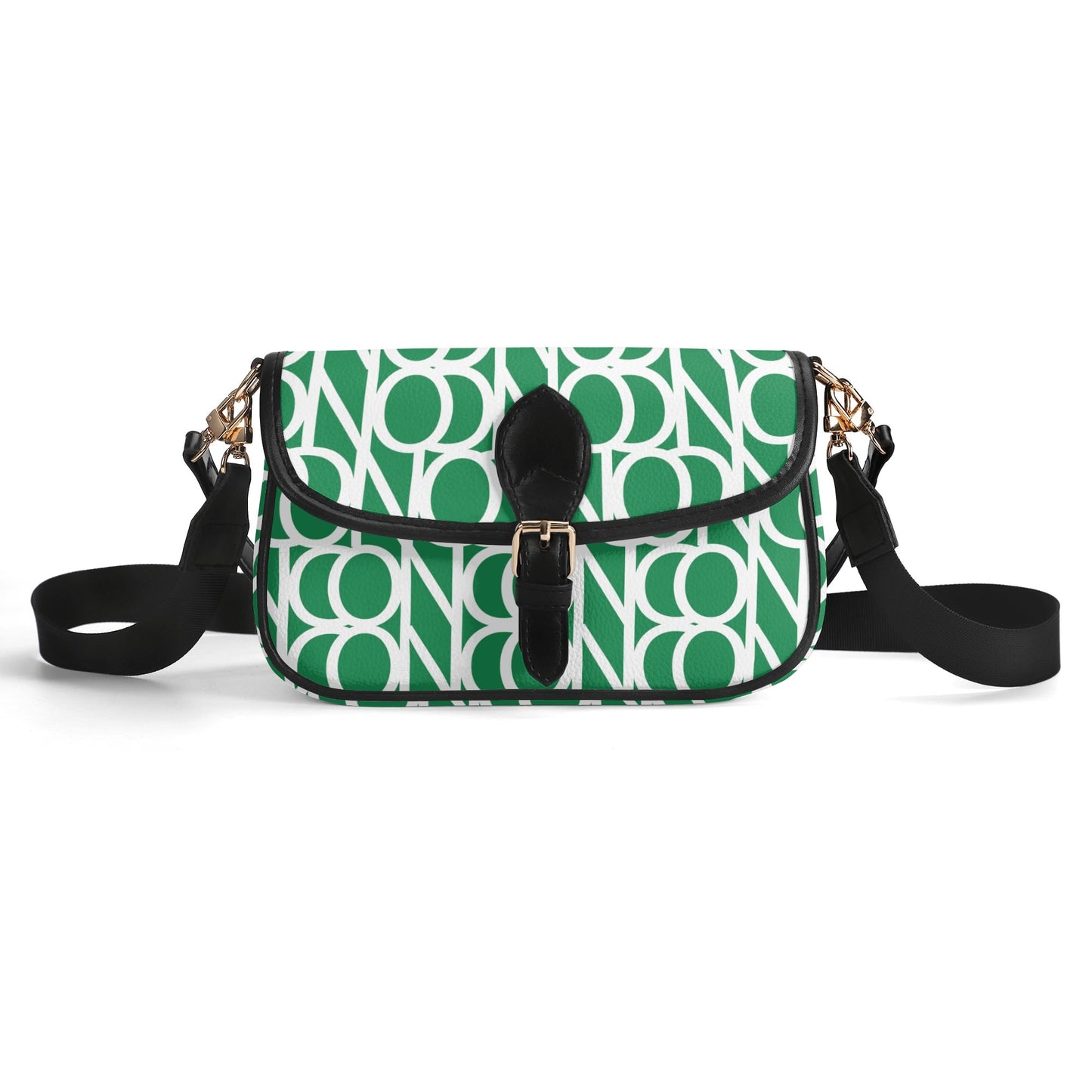 Icon in Green Crossbody Bag Square bag