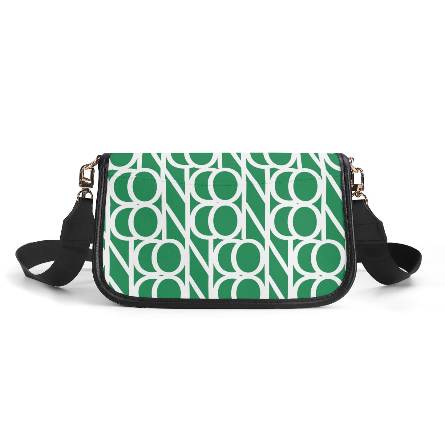 Icon in Green Crossbody Bag Square bag