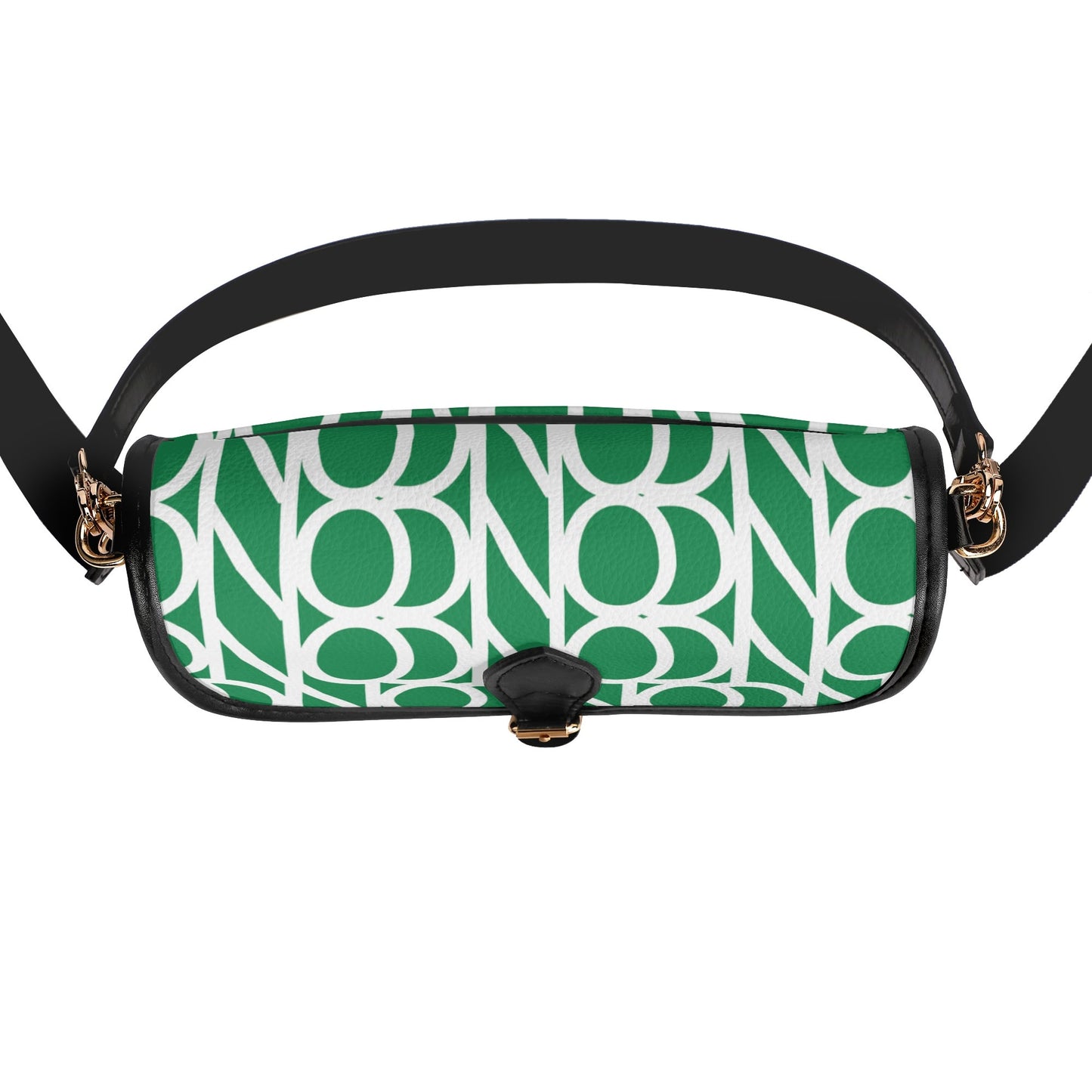 Icon in Green Crossbody Bag Square bag