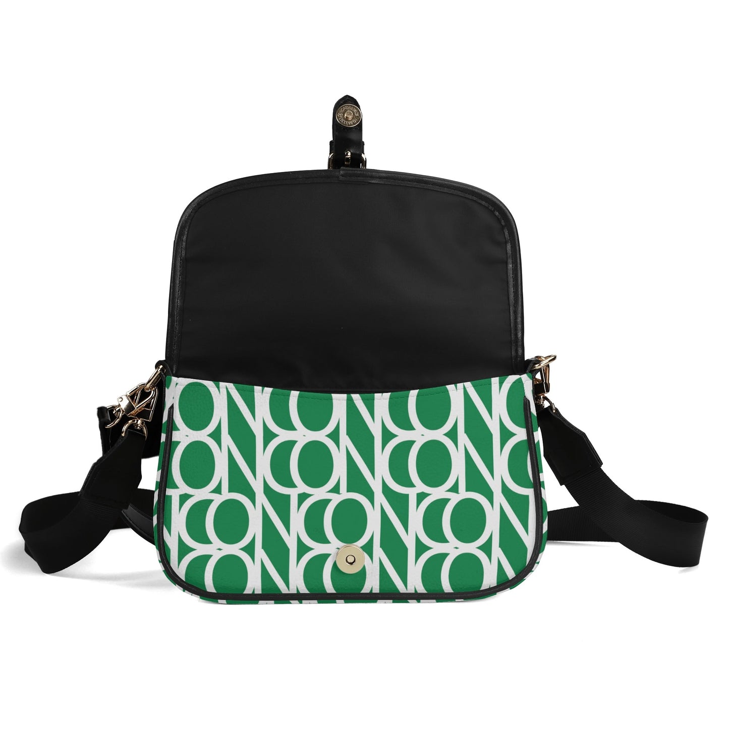 Icon in Green Crossbody Bag Square bag