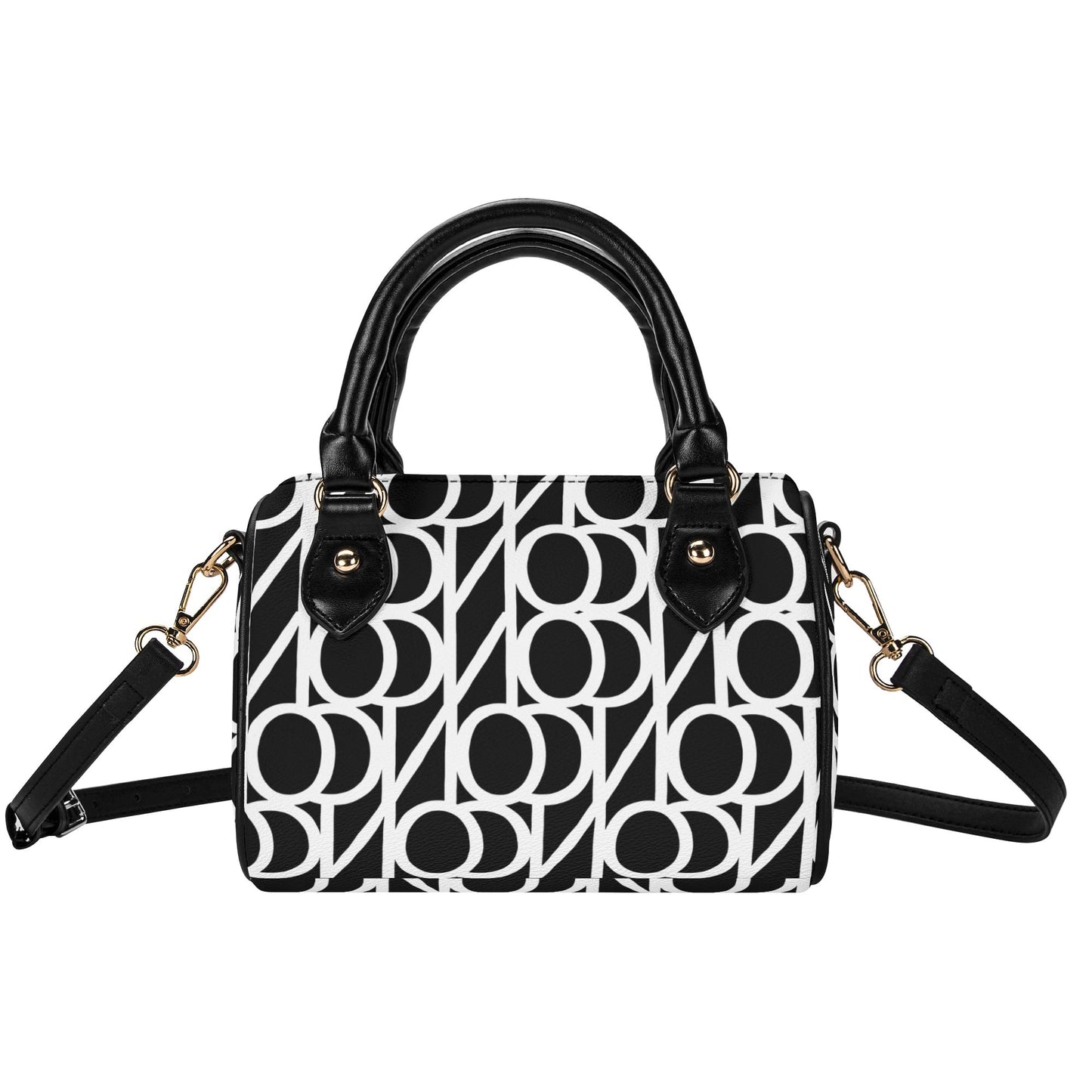 ICON Black Boston Shoulder Bag