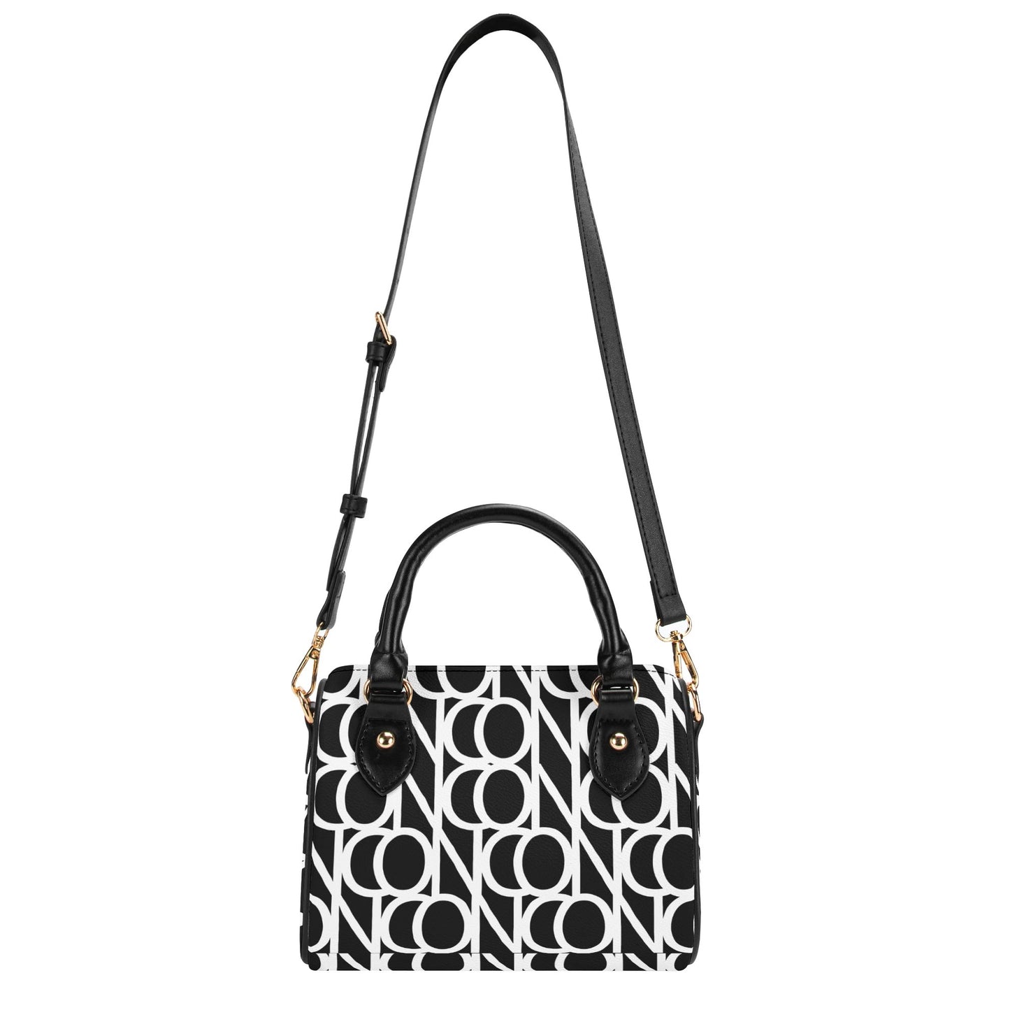 ICON Black Boston Shoulder Bag