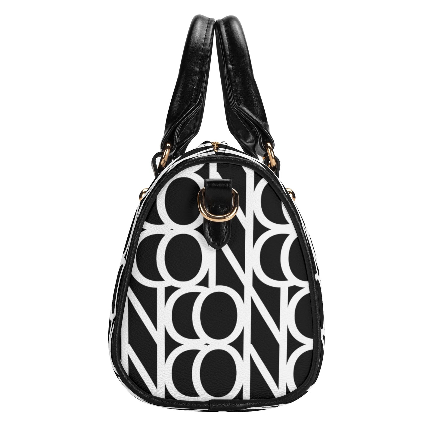 ICON Black Boston Shoulder Bag