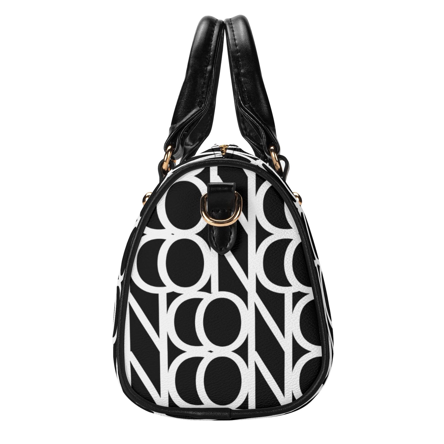 ICON Black Boston Shoulder Bag