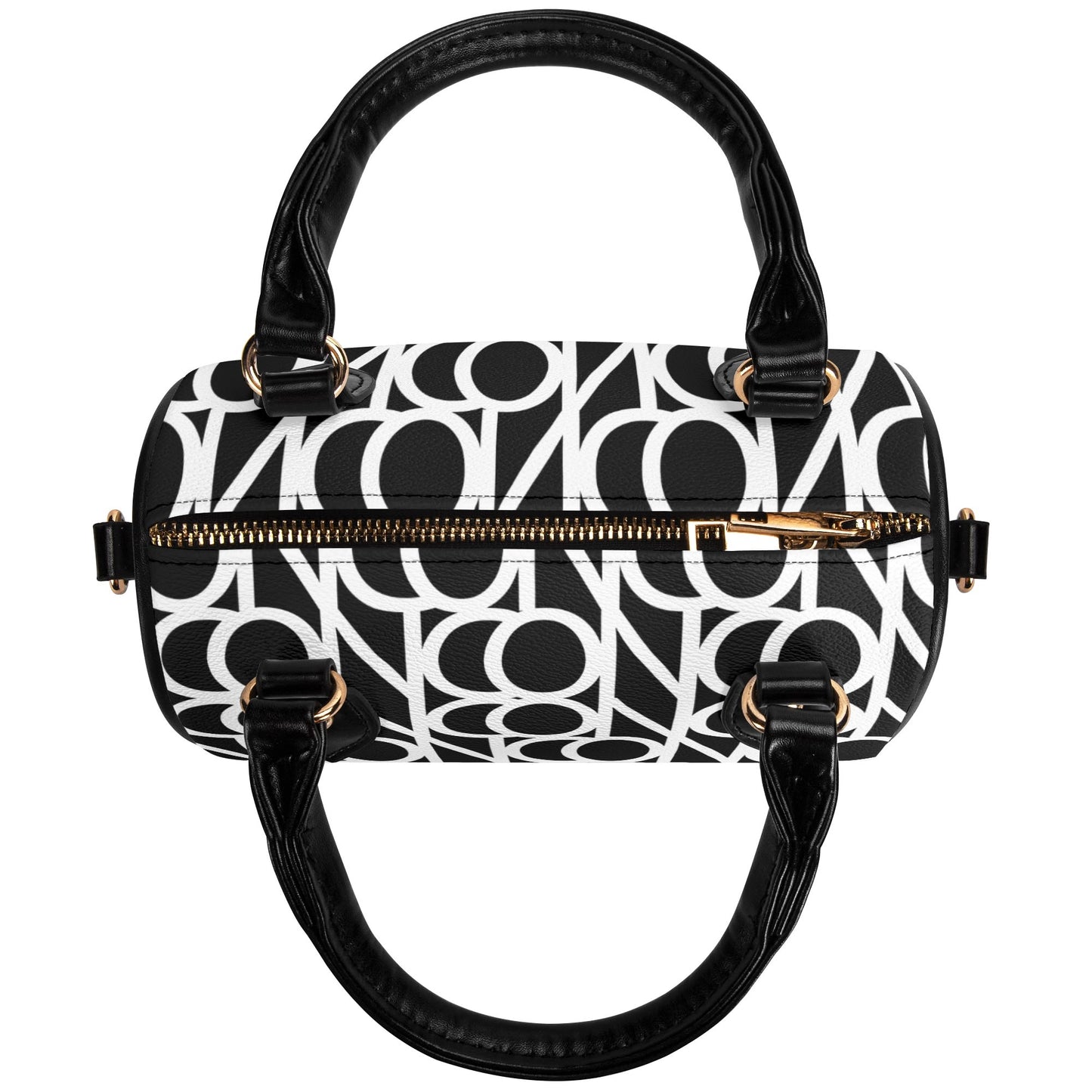 ICON Black Boston Shoulder Bag