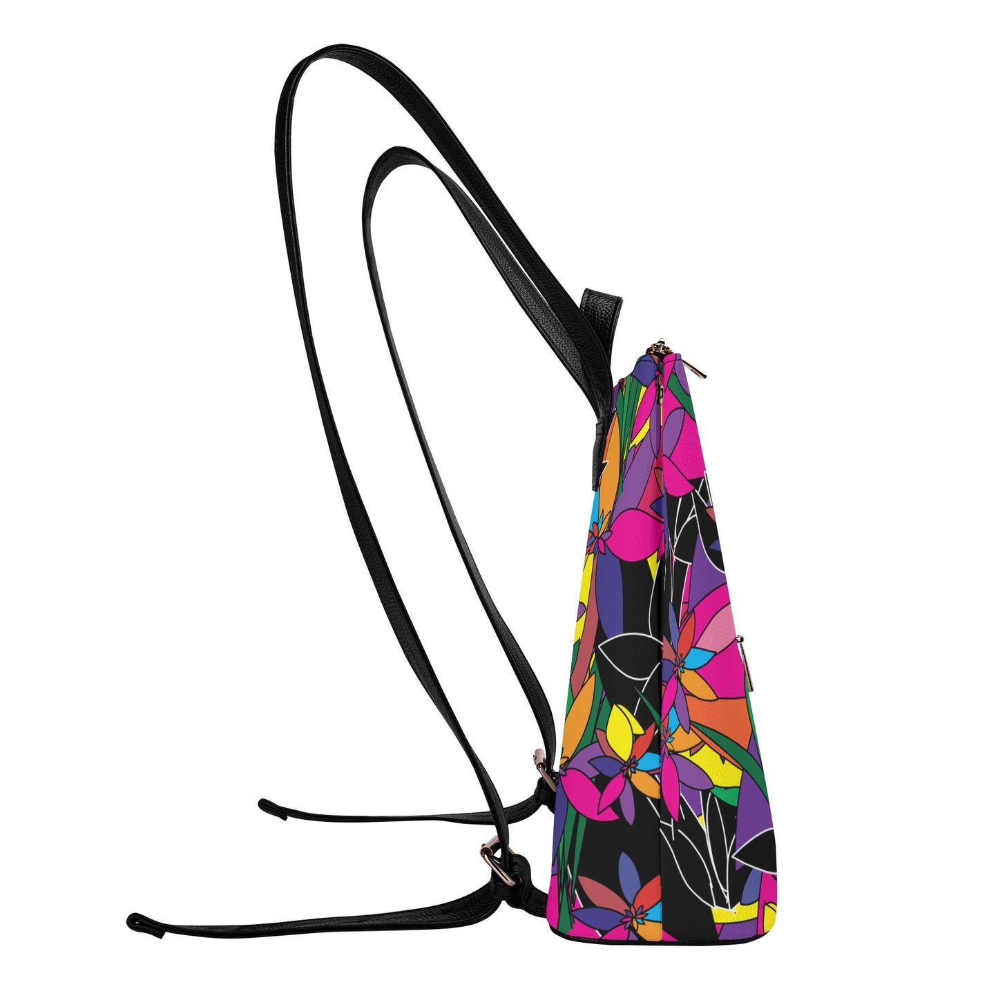 La Fleur Backpack with Top Handle