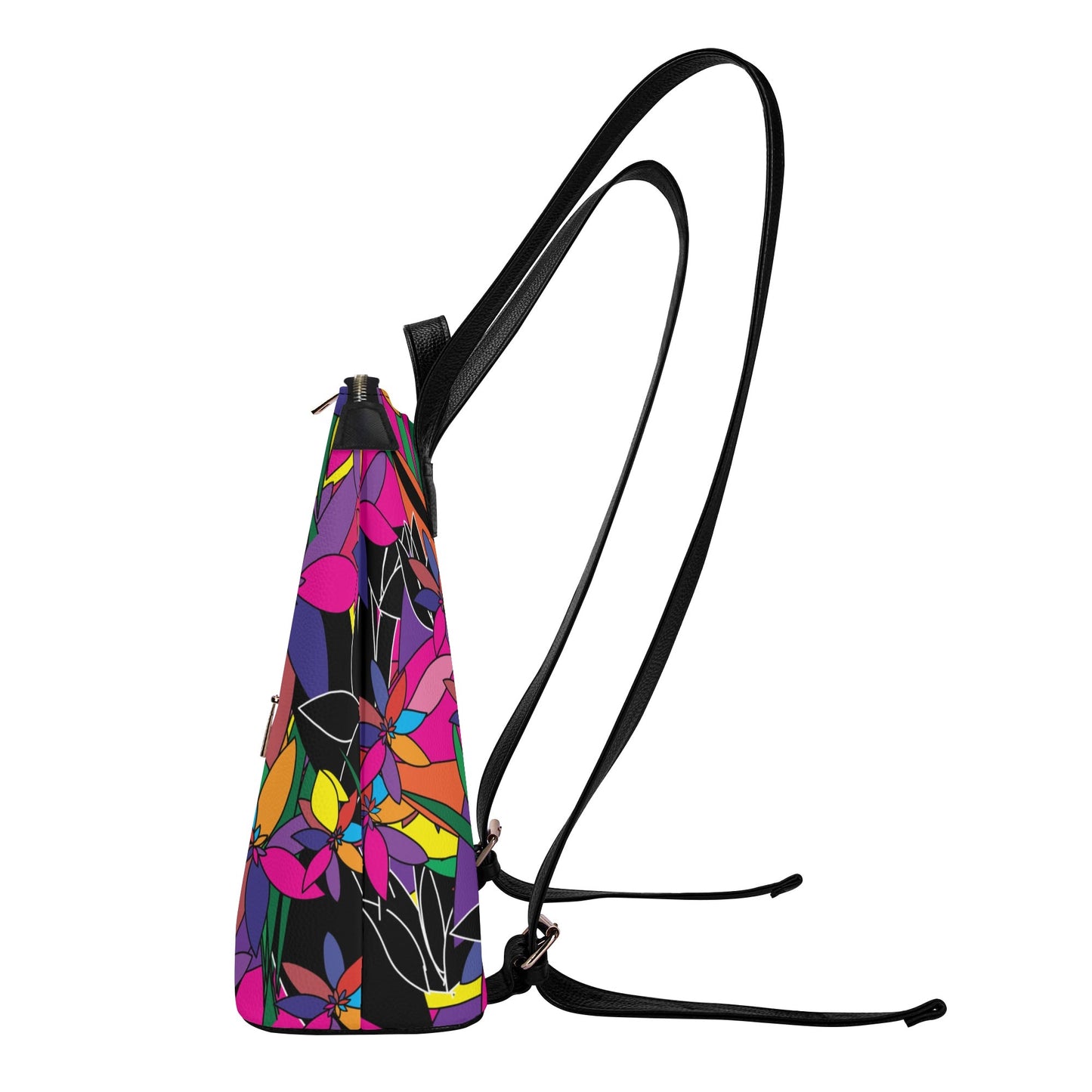 La Fleur Backpack with Top Handle