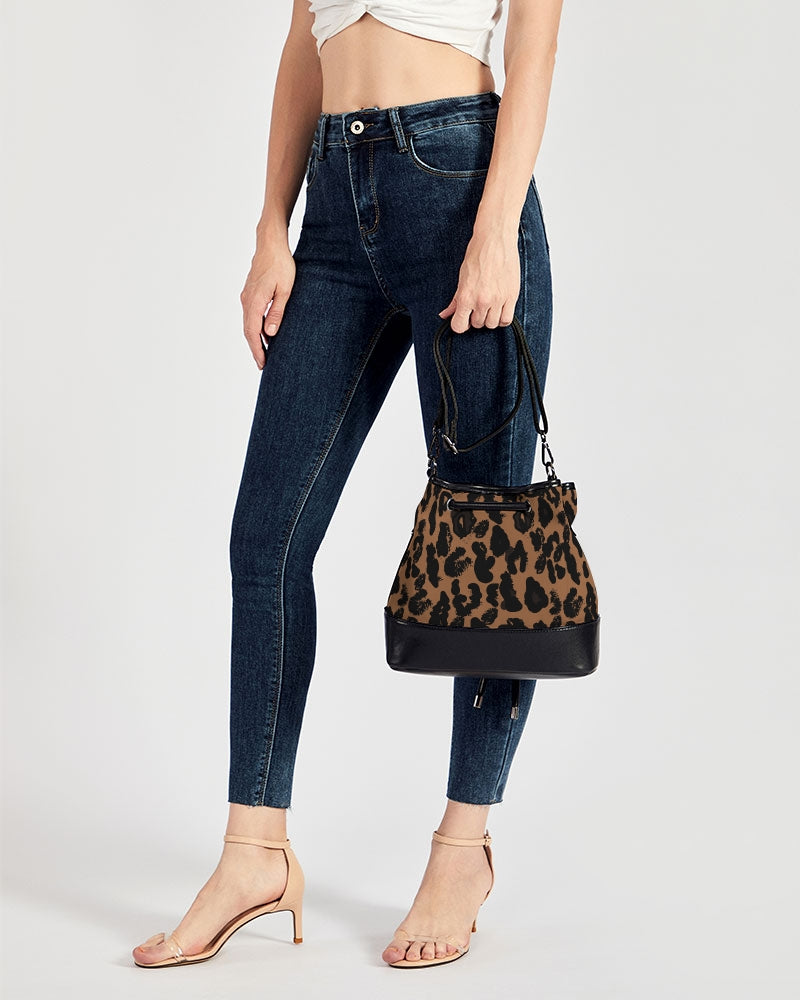 AMMA JO Bucket Bag - Cheetah (Custom Order)