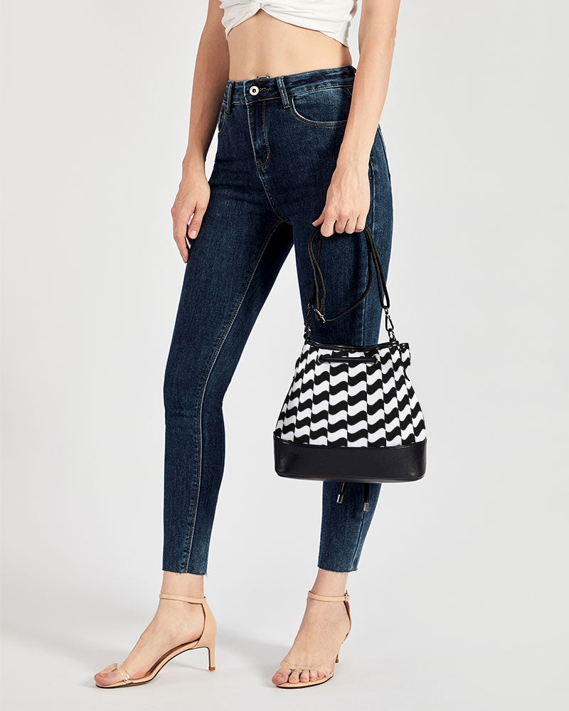AMMA JO Bucket Bag - Checkwave (Custom Order)