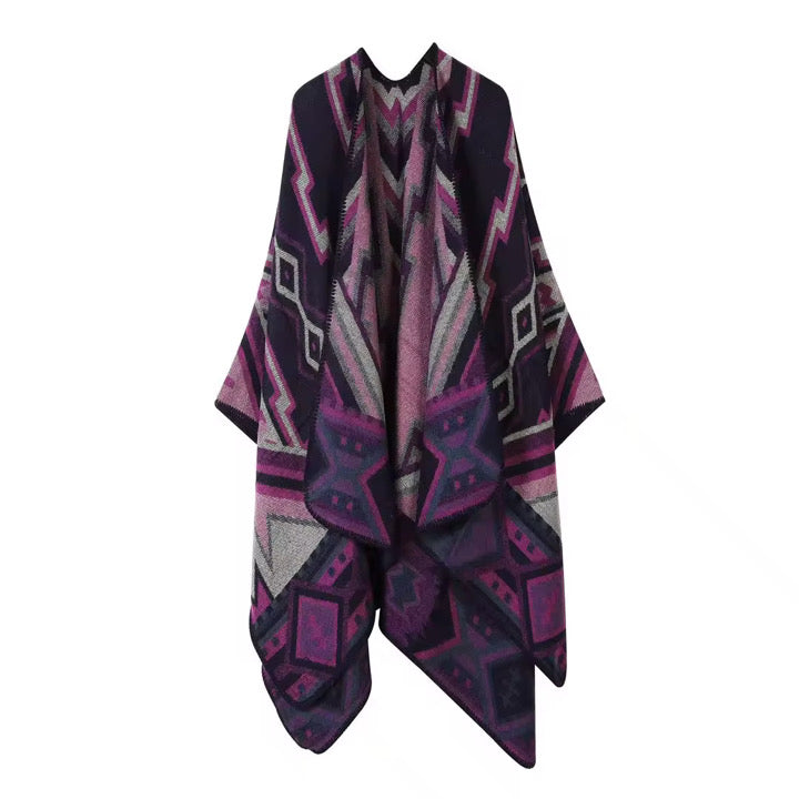 Style Shawl - Purple Hues