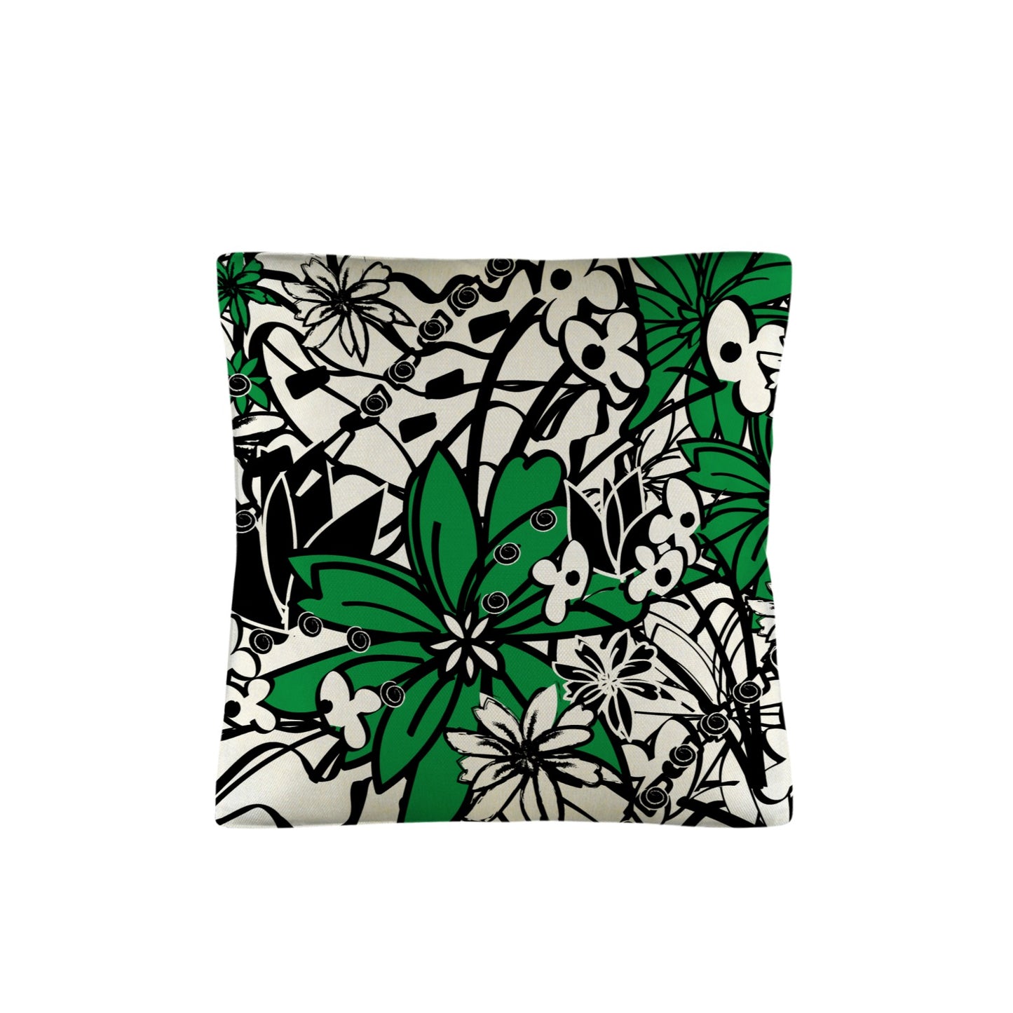 Custom Order - AMMA JO La Fleur Verde Print Pillow + Insert (1 Pillow)