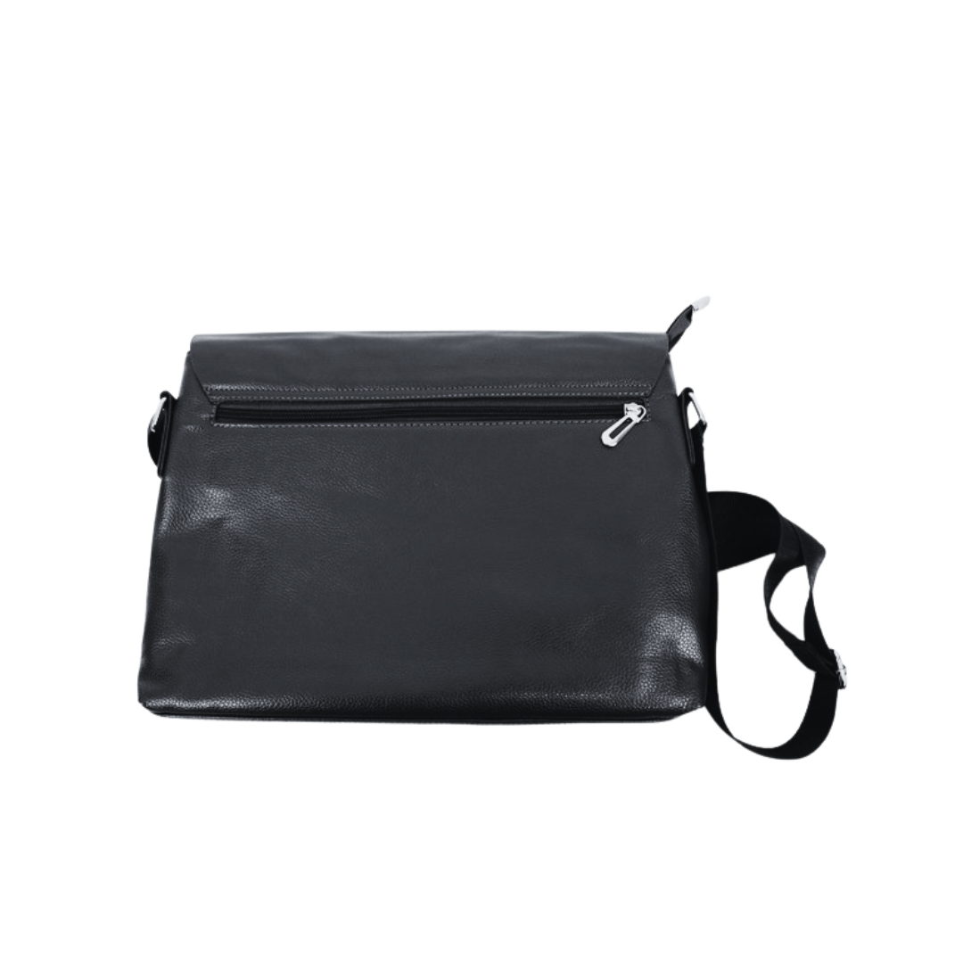 Vegan Leather Black Crossbody