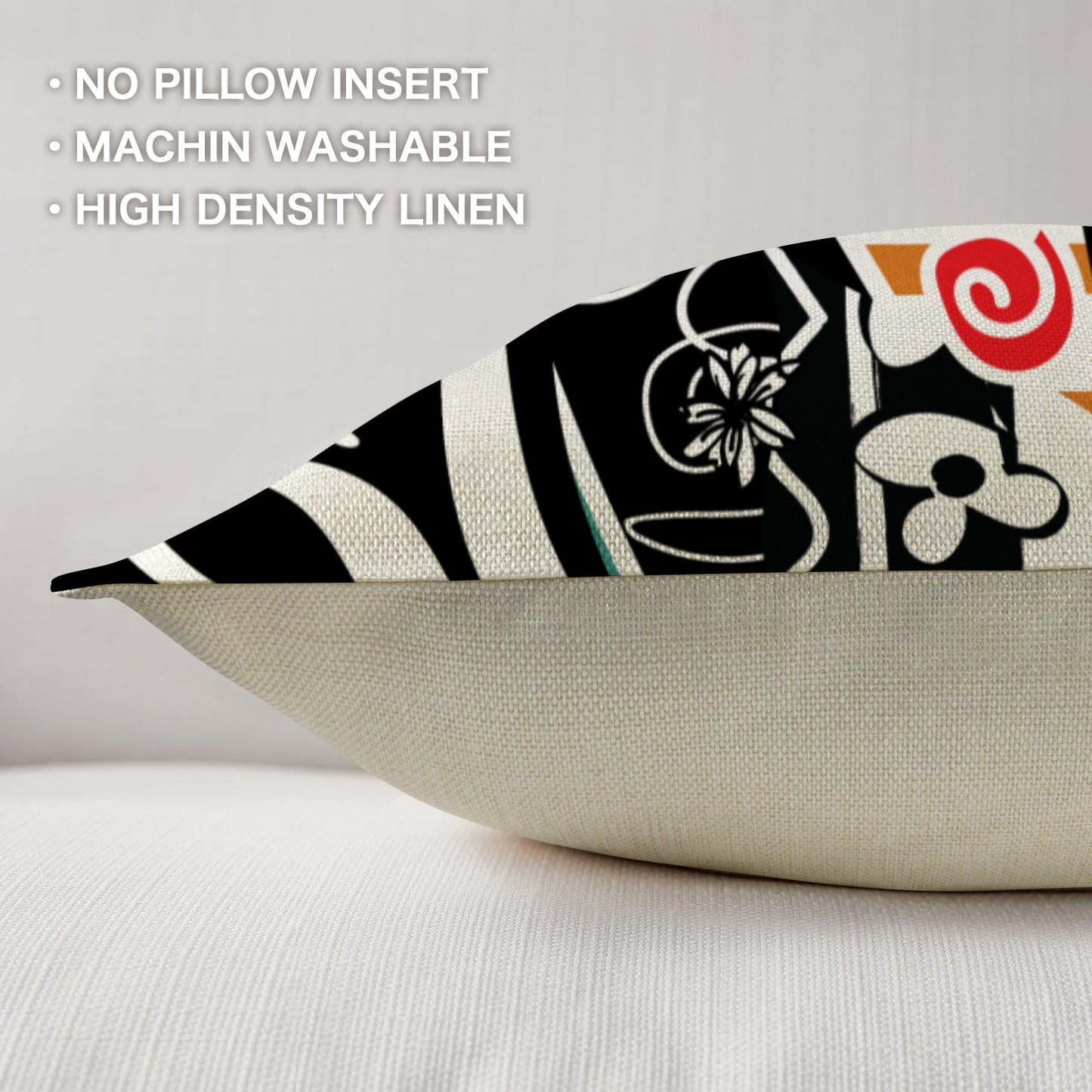 Custom Order - AMMA JO Zambia Print Pillow + Insert