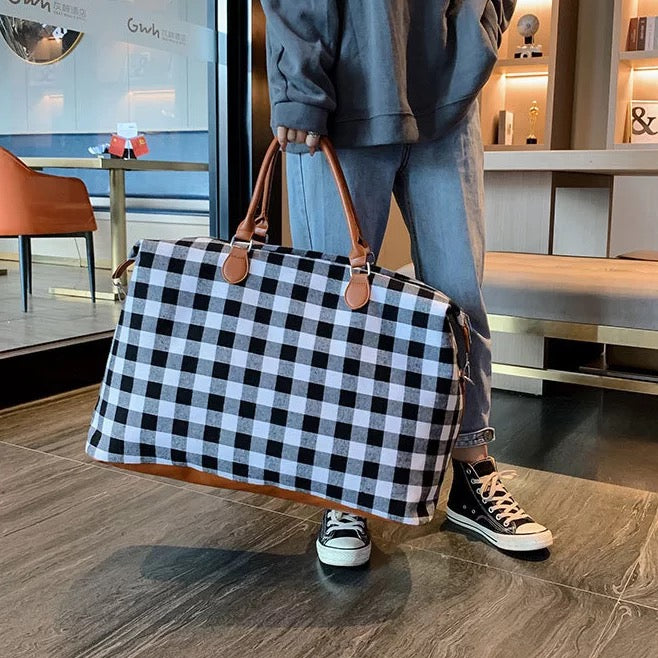 Tartan Plaid Weekender Duffle