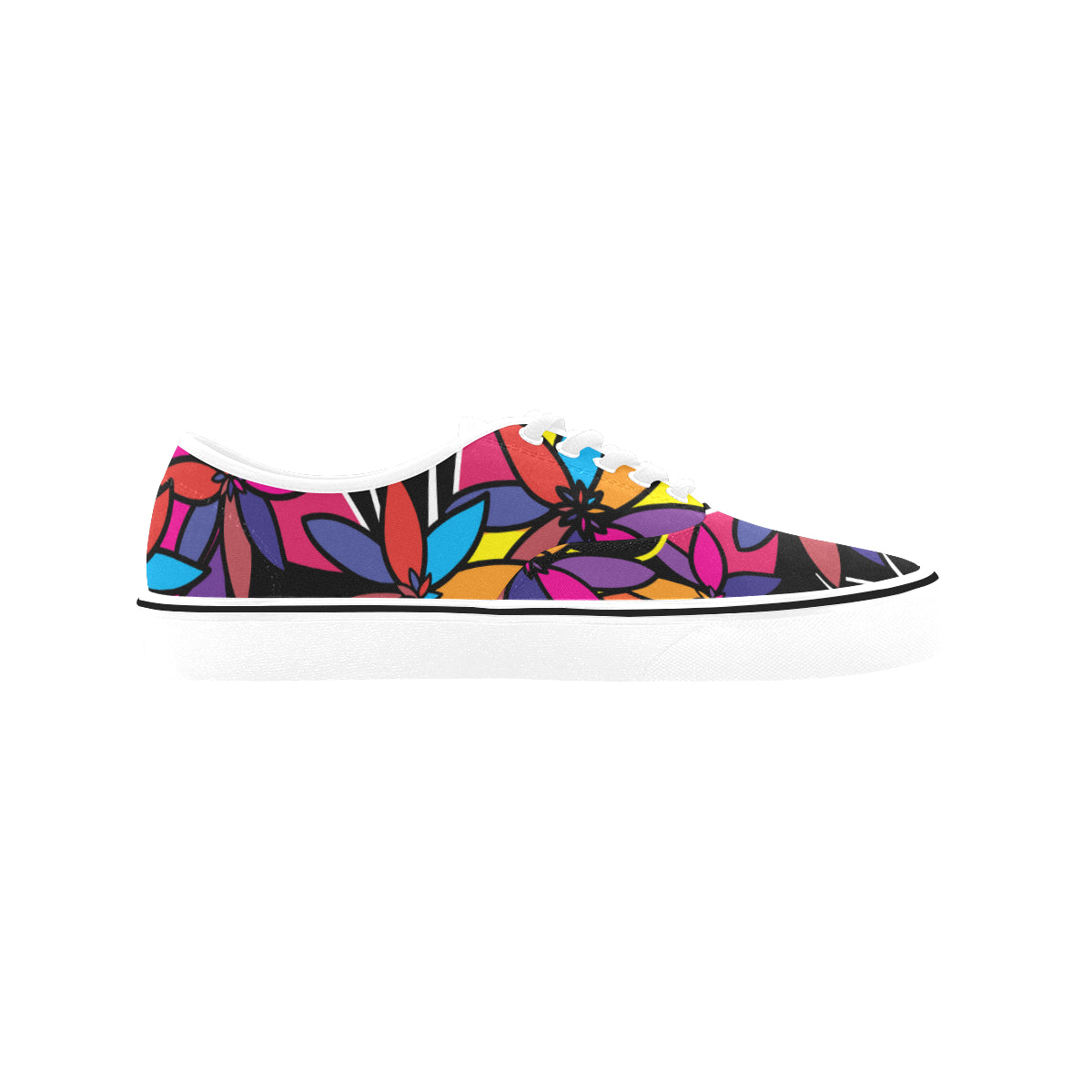 Custom Order - AMMA JO La Fleur Canvas Lace Up Shoe