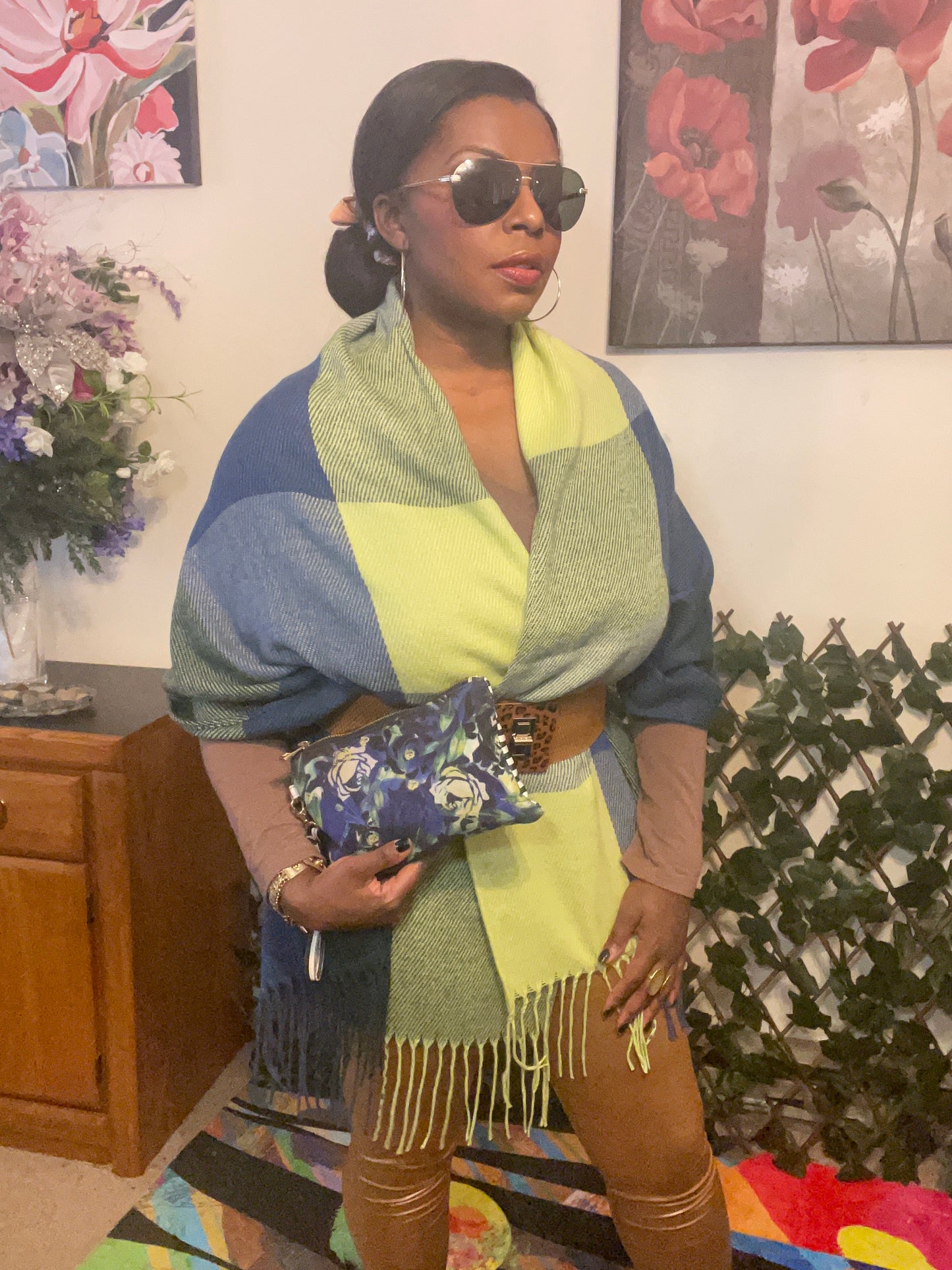 Daily Deal: Green Yellow Scarf and Mojito Fantasy Wallet