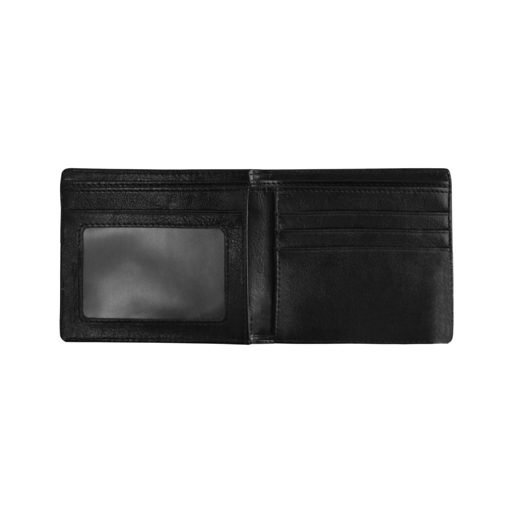 Men's Bifold Wallet - Cocoa Carmel Cow Print