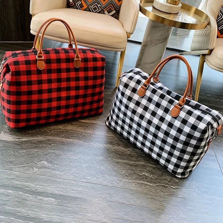 Tartan Plaid Weekender Duffle