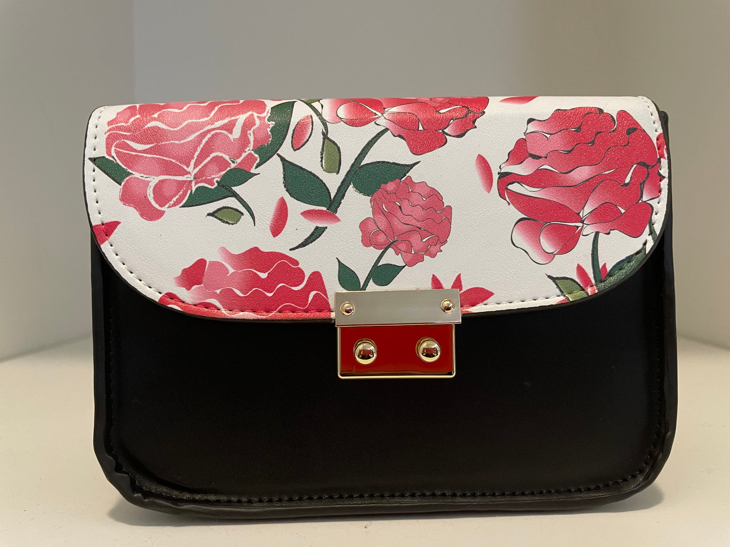 Custom Order- AMMA JO Nina Crossbody Bag - Peony Blanc
