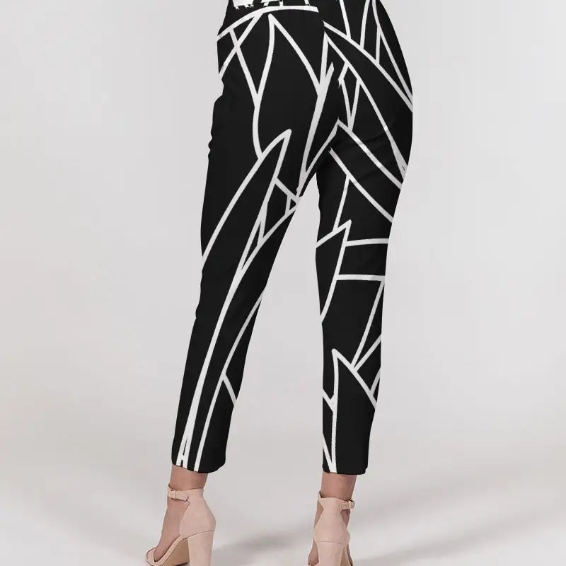 Custom Order - Belted Pocketed Pant - La Fleur Noire