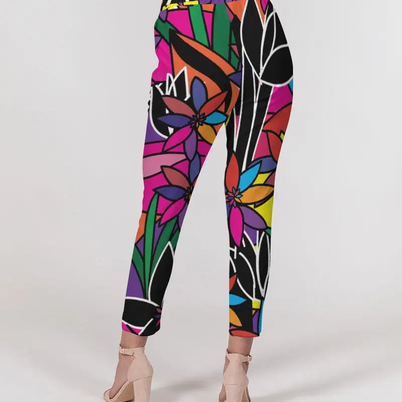 Custom Order - Belted Pocketed Pant - La Fleur
