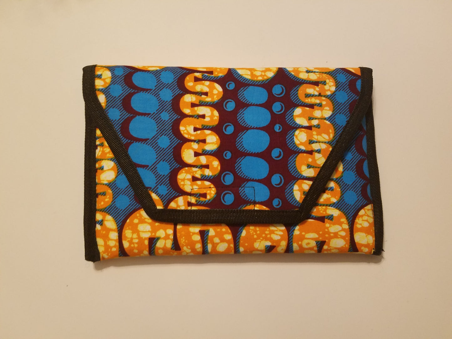 Bella Africa Clutch - Blue and Yellow Made in Ghana