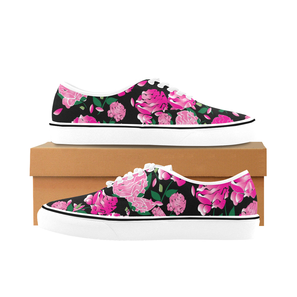 Custom Order - AMMA JO Sport Peony Canvas Lace Up Shoe