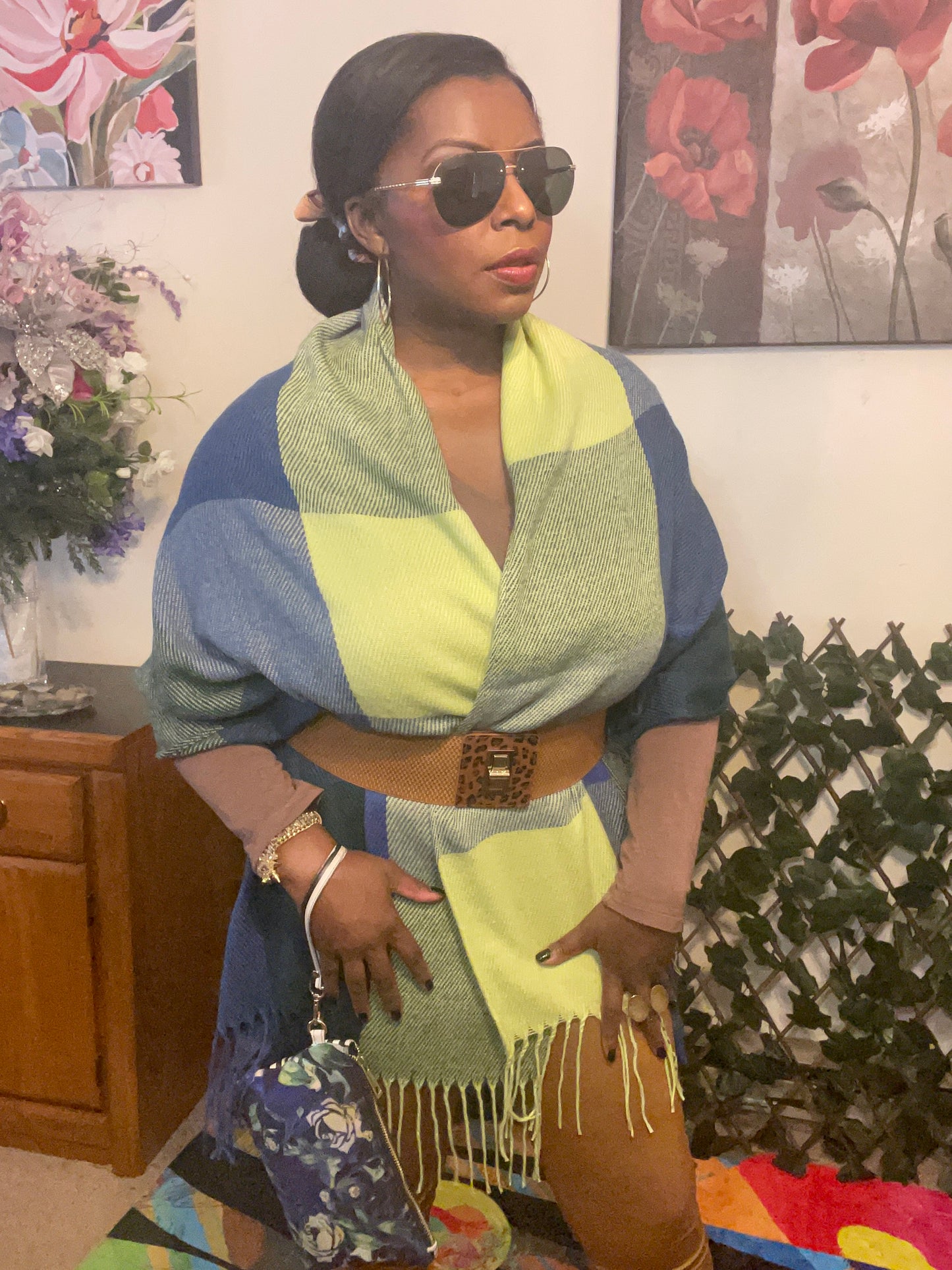 Daily Deal: Green Yellow Scarf and Mojito Fantasy Wallet
