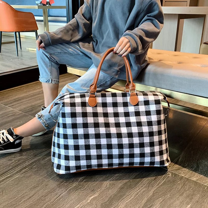 Tartan Plaid Weekender Duffle