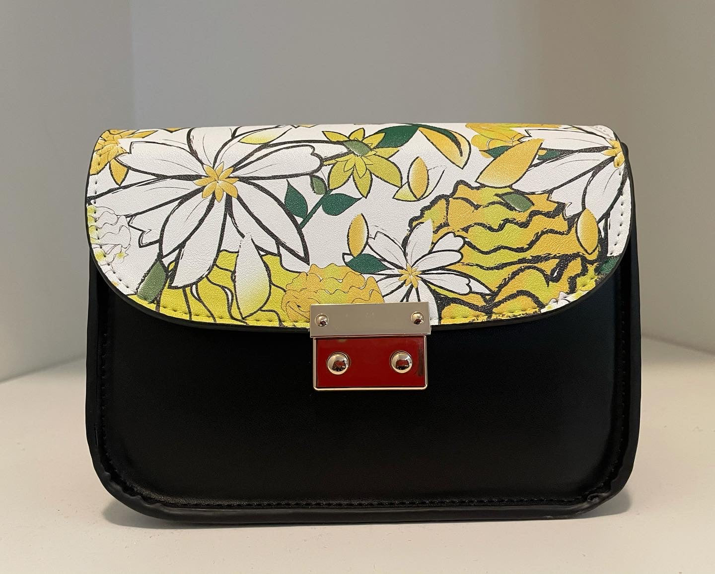 Custom Order - AMMA JO Nina Crossbody Bag - Yellow Fields