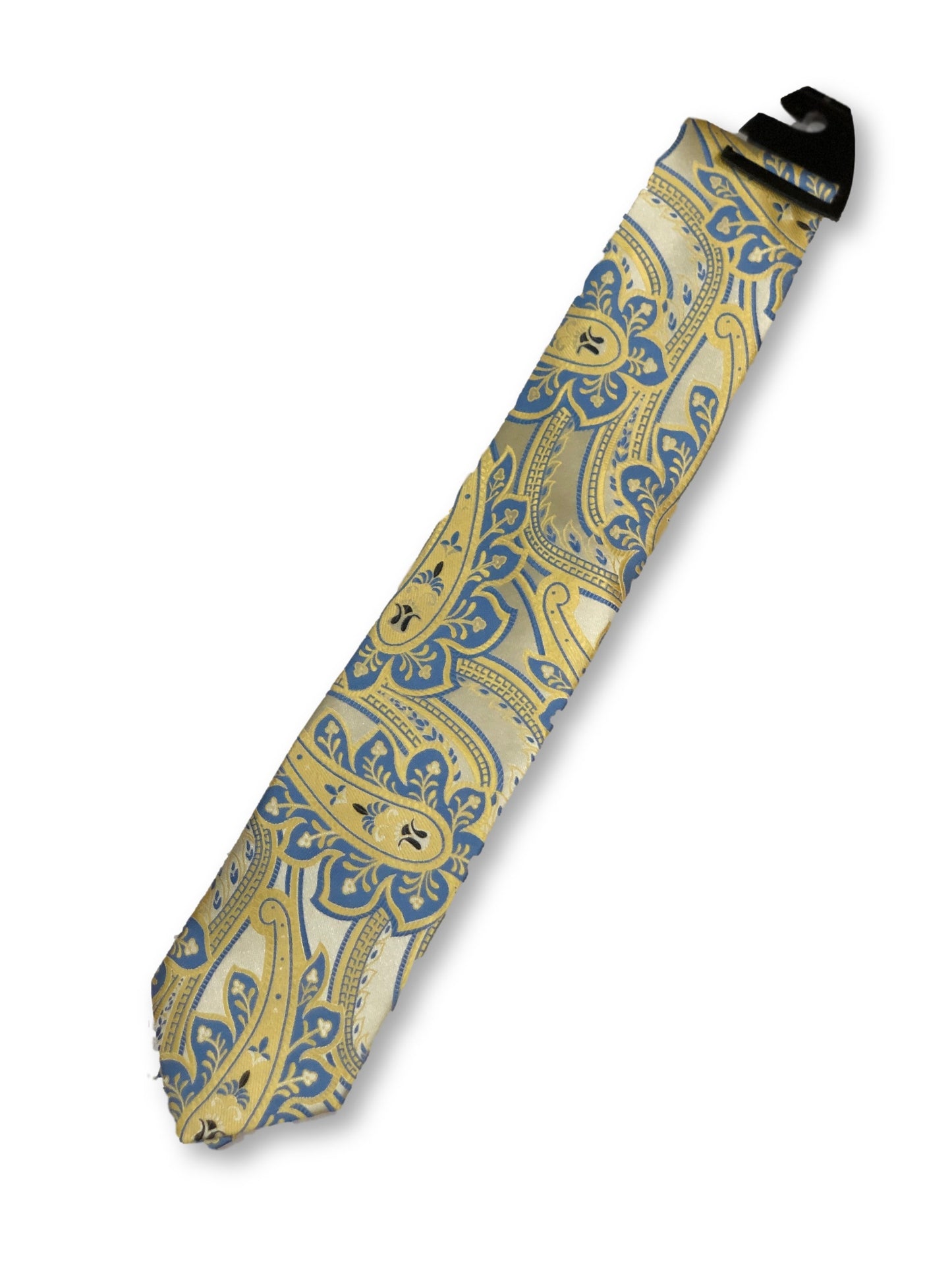 Yellow Paisley Men's Tie