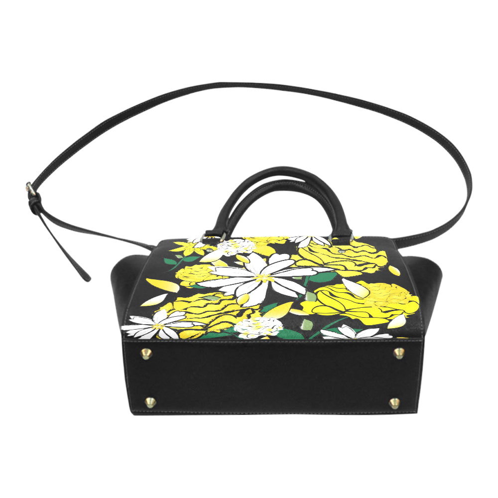 Custom Order AMMA JO Printwork Satchel Bag - Marguerite