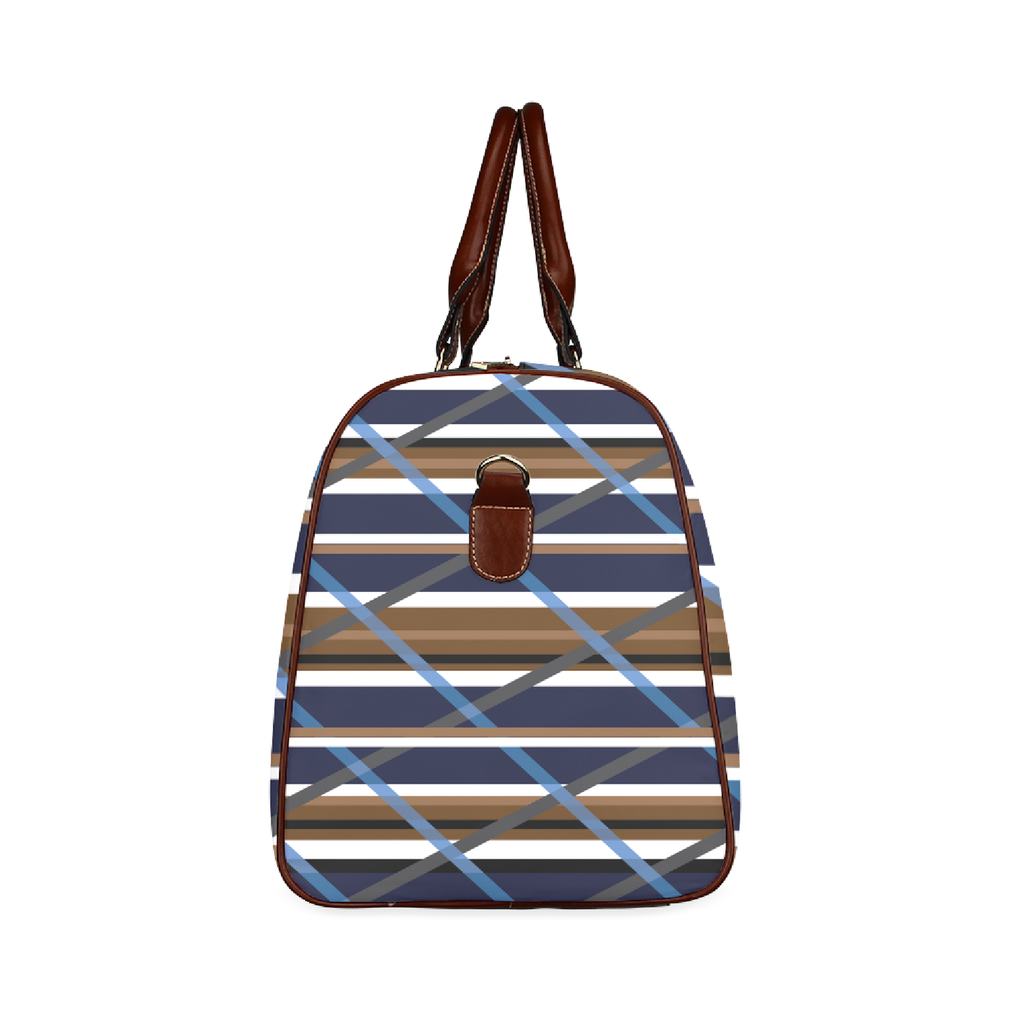 Mocha Man Plaid Duffle