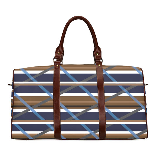Mocha Man Plaid Duffle