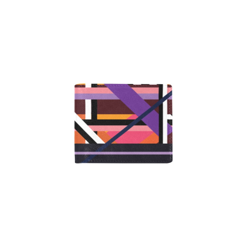 Men's Bifold Wallet - AJ Fall Plaid