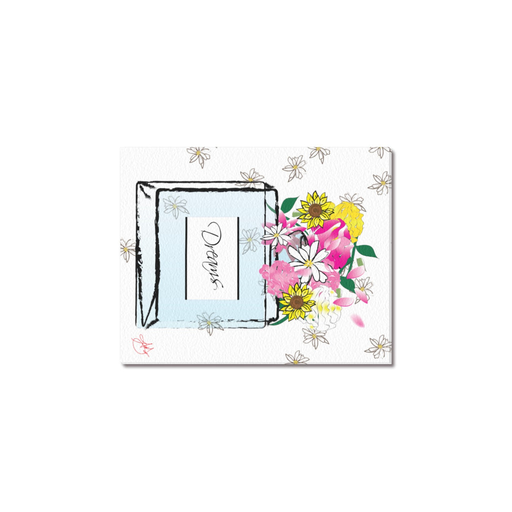 (Custom Order) AMMA JO Fashion & Dreams Bottle Frame Canvas Print 8"x10"