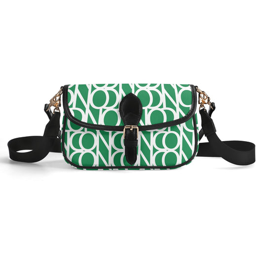 Icon in Green Crossbody Bag Square bag