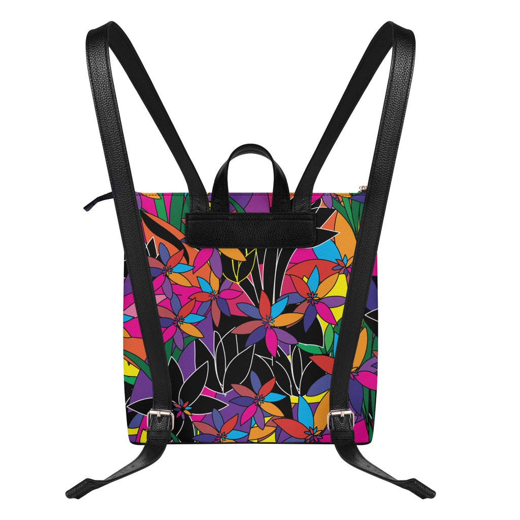 La Fleur Backpack with Top Handle