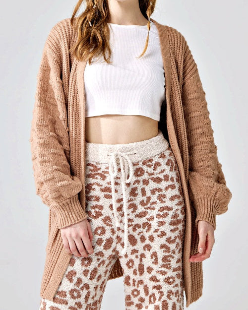 Cozy Cardigan in Taupe