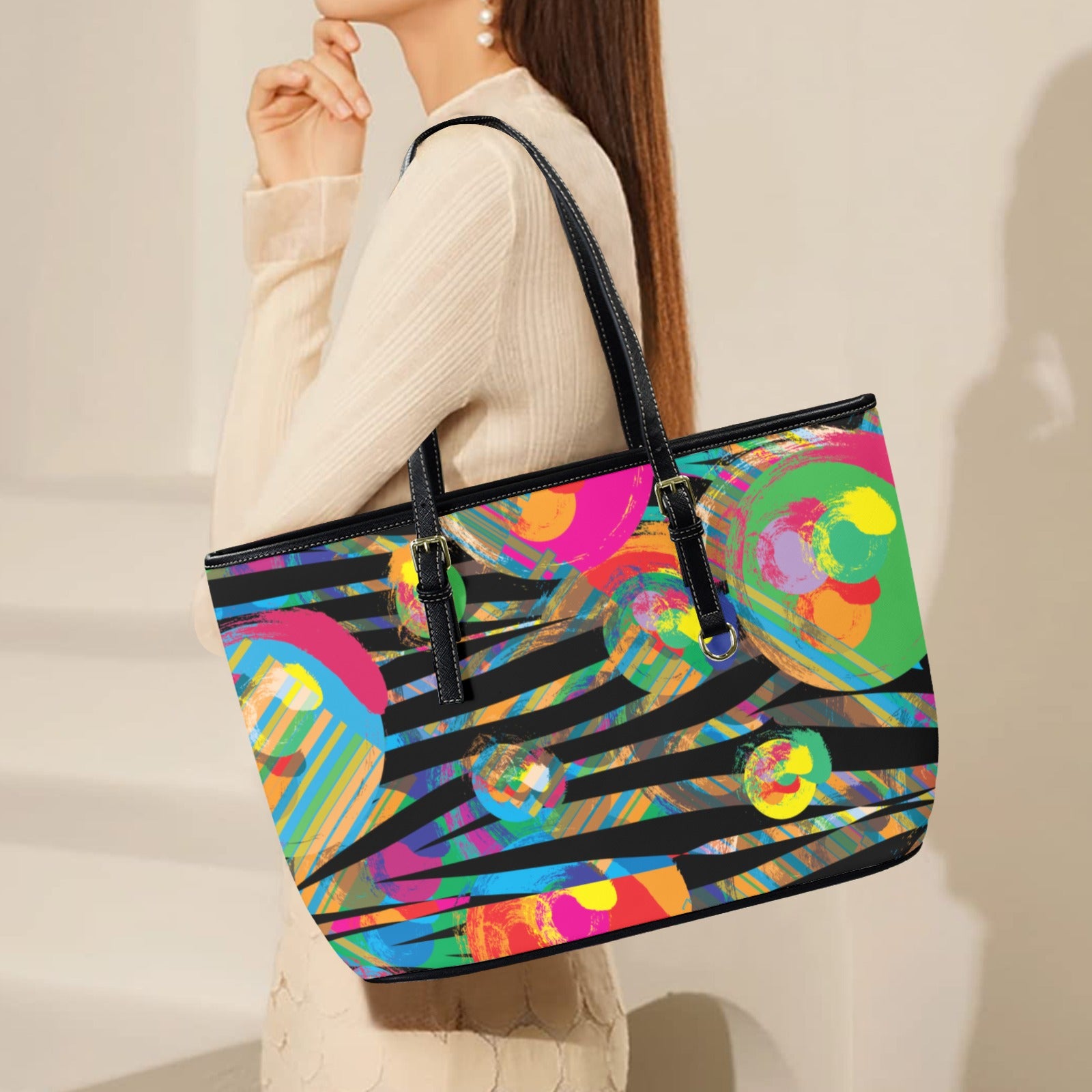 (Custom Order) AMMA JO Artwork Series Wild Thing Tote