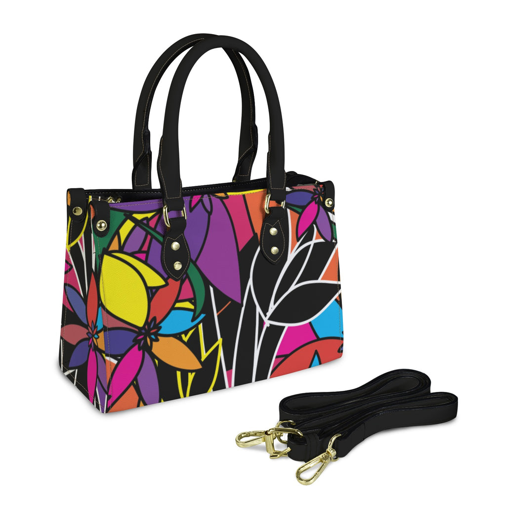 Artwork Shoulder Bag - La Fleur