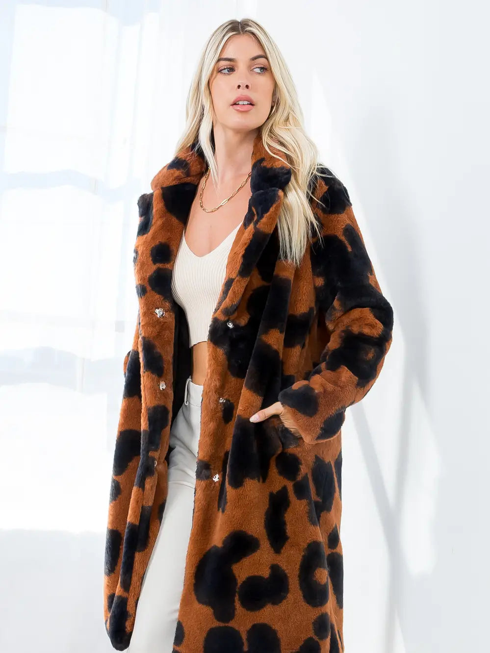 Faux Fur Teddy Coat