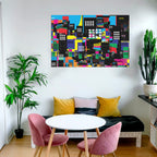 (Custom Order) City Obsession Canvas Print 36"x24"