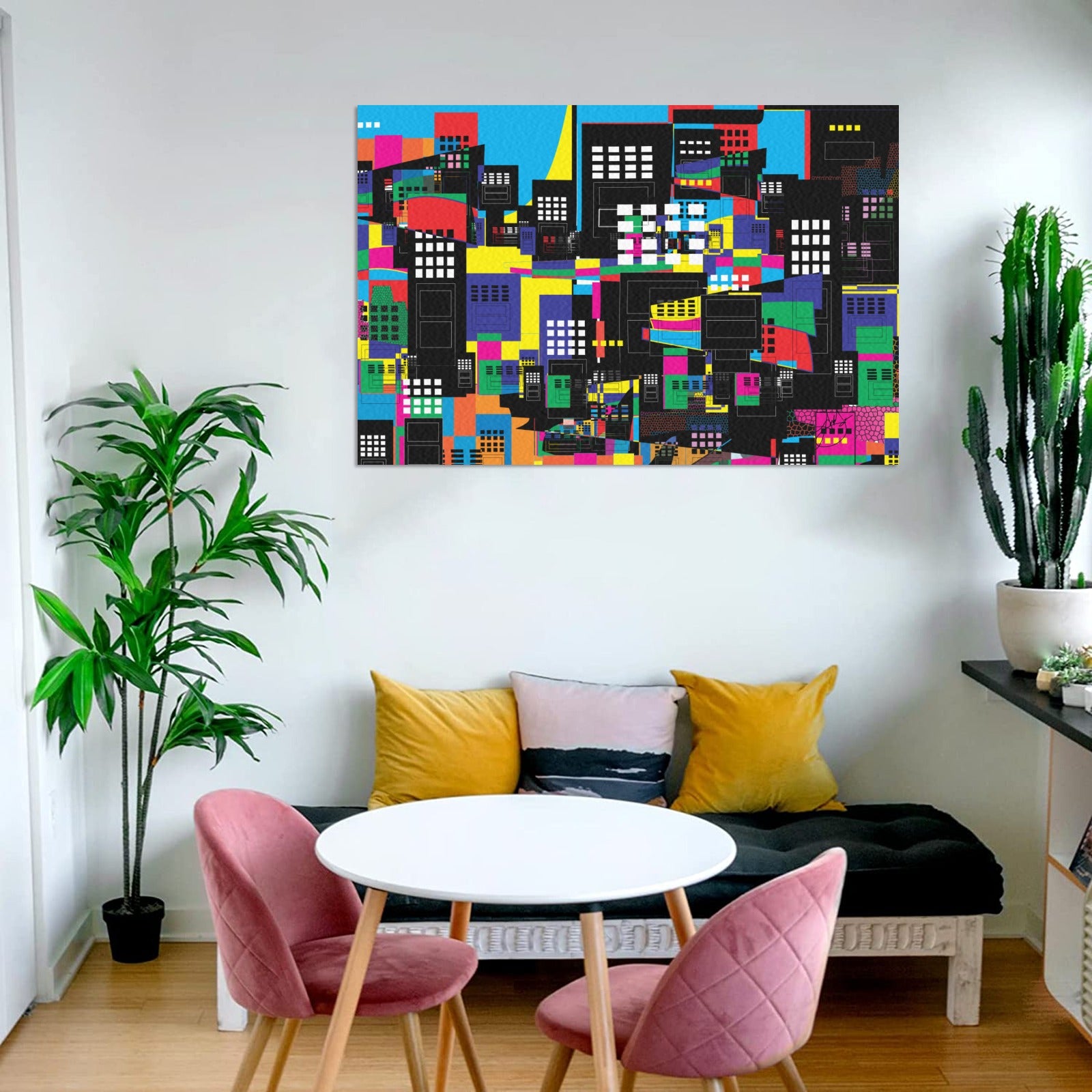 (Custom Order) City Obsession Canvas Print 36"x24"