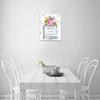 (Custom Order) AMMA JO Fashion & Dreams Bottle Frame Canvas Print 8"x10"