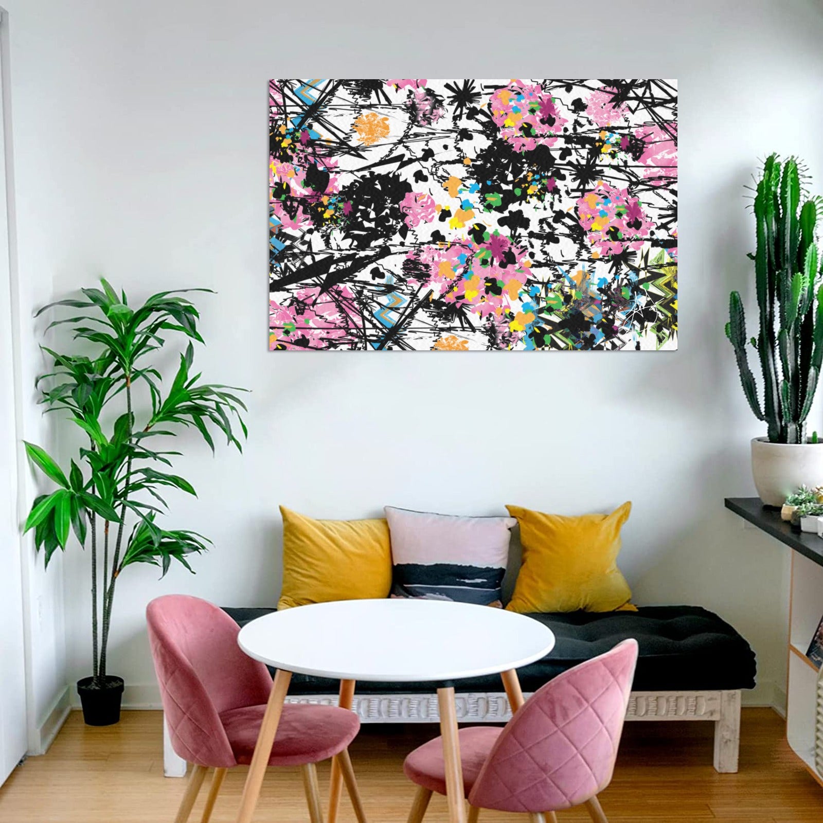 (Custom Order) Anarchy Color Pop Canvas Print 36"x24"