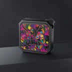 AMMA JO La Fleur Colorful Floral Outdoor Bluetooth Speaker | Waterproof & Durable for Adventurers