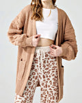 Cozy Cardigan in Taupe