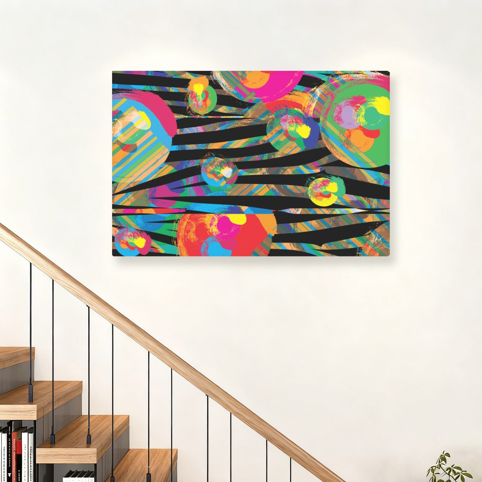 (Custom Order) Wild Thing Canvas Frame Canvas Print 36"x24"